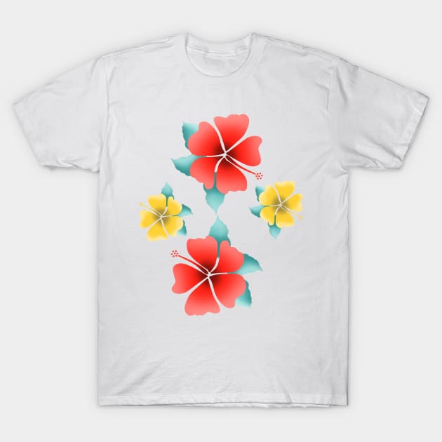 Hibiscus T-Shirt by MarcyBrennanArt